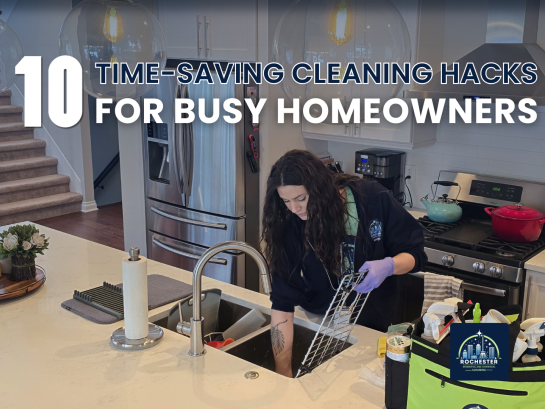 10 Time-Saving Cleaning Hacks for Busy Homeowners